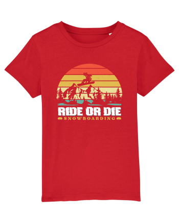 Sporturi de iarnă - Ride or die Red