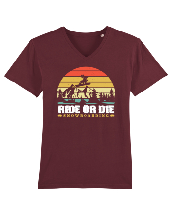 Sporturi de iarnă - Ride or die Burgundy