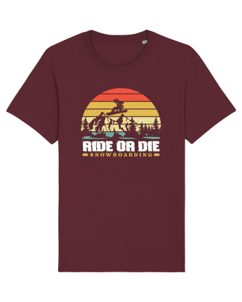 Sporturi de iarnă - Ride or die Burgundy