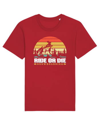 Sporturi de iarnă - Ride or die Red