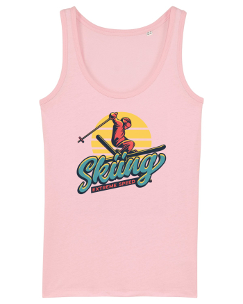 Sporturi de iarnă - Skiing - extreme speed Cotton Pink