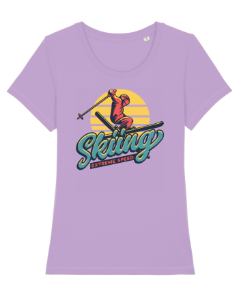 Sporturi de iarnă - Skiing - extreme speed Lavender Dawn