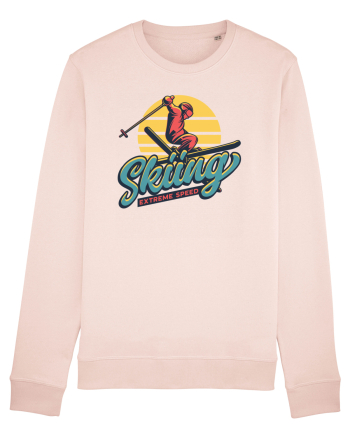 Sporturi de iarnă - Skiing - extreme speed Candy Pink