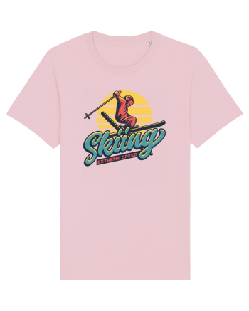 Sporturi de iarnă - Skiing - extreme speed Cotton Pink