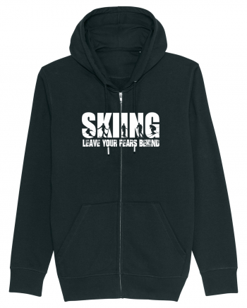 Sporturi de iarnă - Skiing - leave your fears behind Black