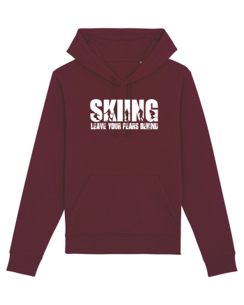 Sporturi de iarnă - Skiing - leave your fears behind Burgundy