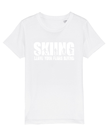 Sporturi de iarnă - Skiing - leave your fears behind White