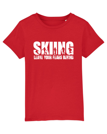 Sporturi de iarnă - Skiing - leave your fears behind Red