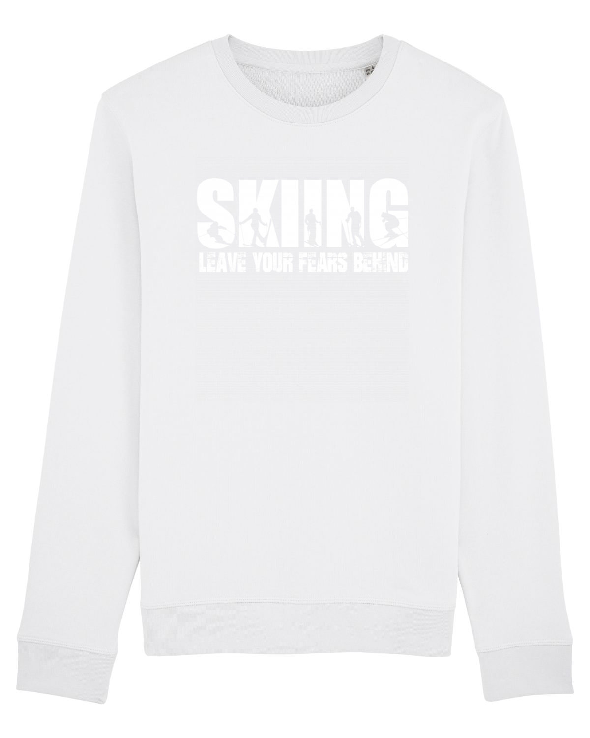 Bluză mânecă lungă Unisex Rise White