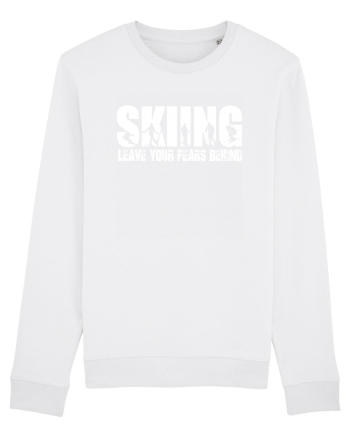 Sporturi de iarnă - Skiing - leave your fears behind White