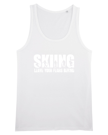 Sporturi de iarnă - Skiing - leave your fears behind White