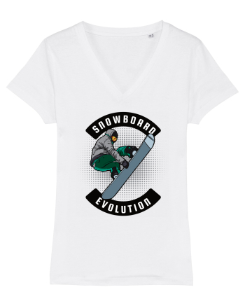 Sporturi de iarnă - Snowboard evolution White