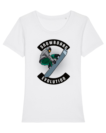 Sporturi de iarnă - Snowboard evolution White