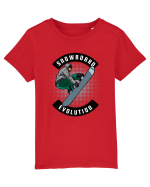 Sporturi de iarnă - Snowboard evolution Tricou mânecă scurtă  Copii Mini Creator