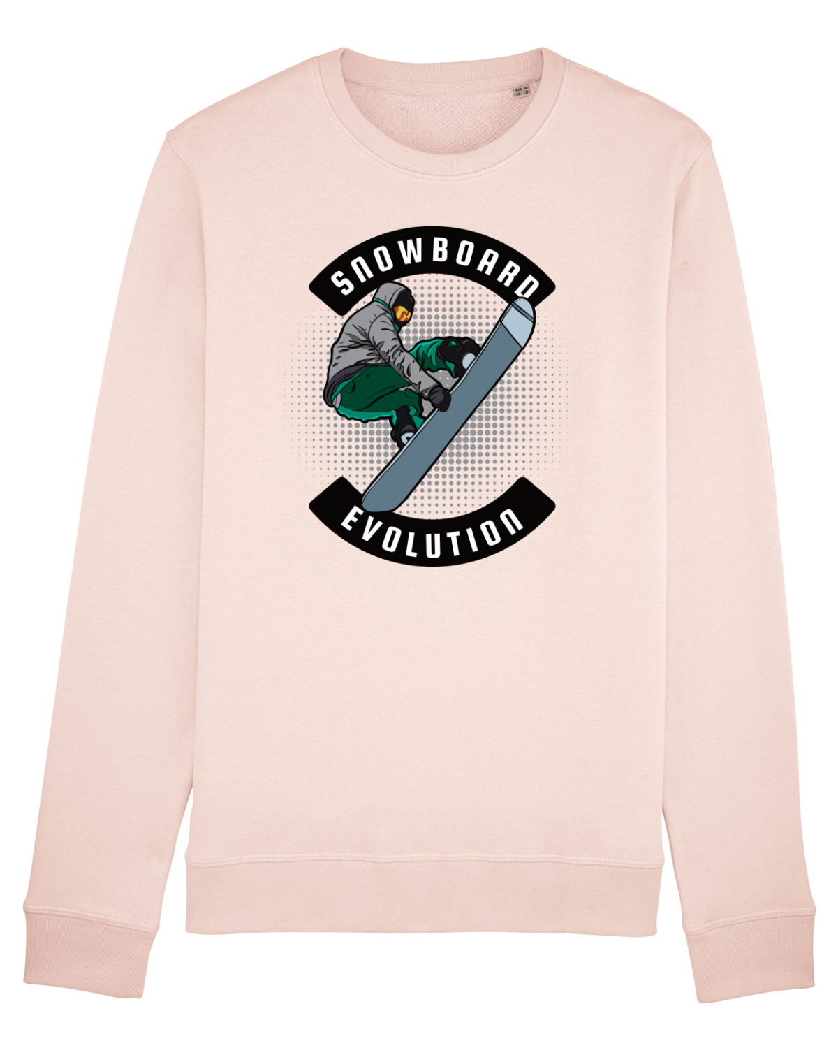 Bluză mânecă lungă Unisex Rise Candy Pink