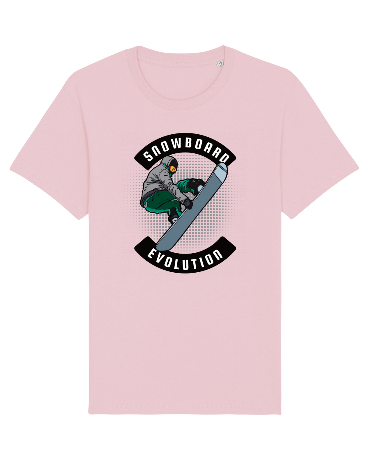 Tricou mânecă scurtă Unisex Rocker Cotton Pink