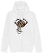 Shut Up & Kiss Me Hanorac cu fermoar Unisex Connector