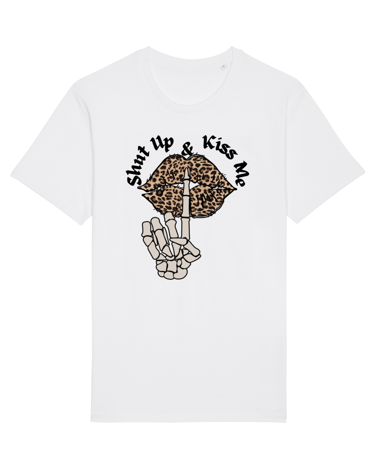 Tricou mânecă scurtă Unisex Rocker White