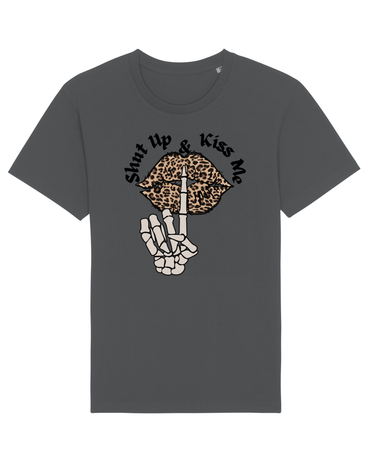 Tricou mânecă scurtă Unisex Rocker Anthracite