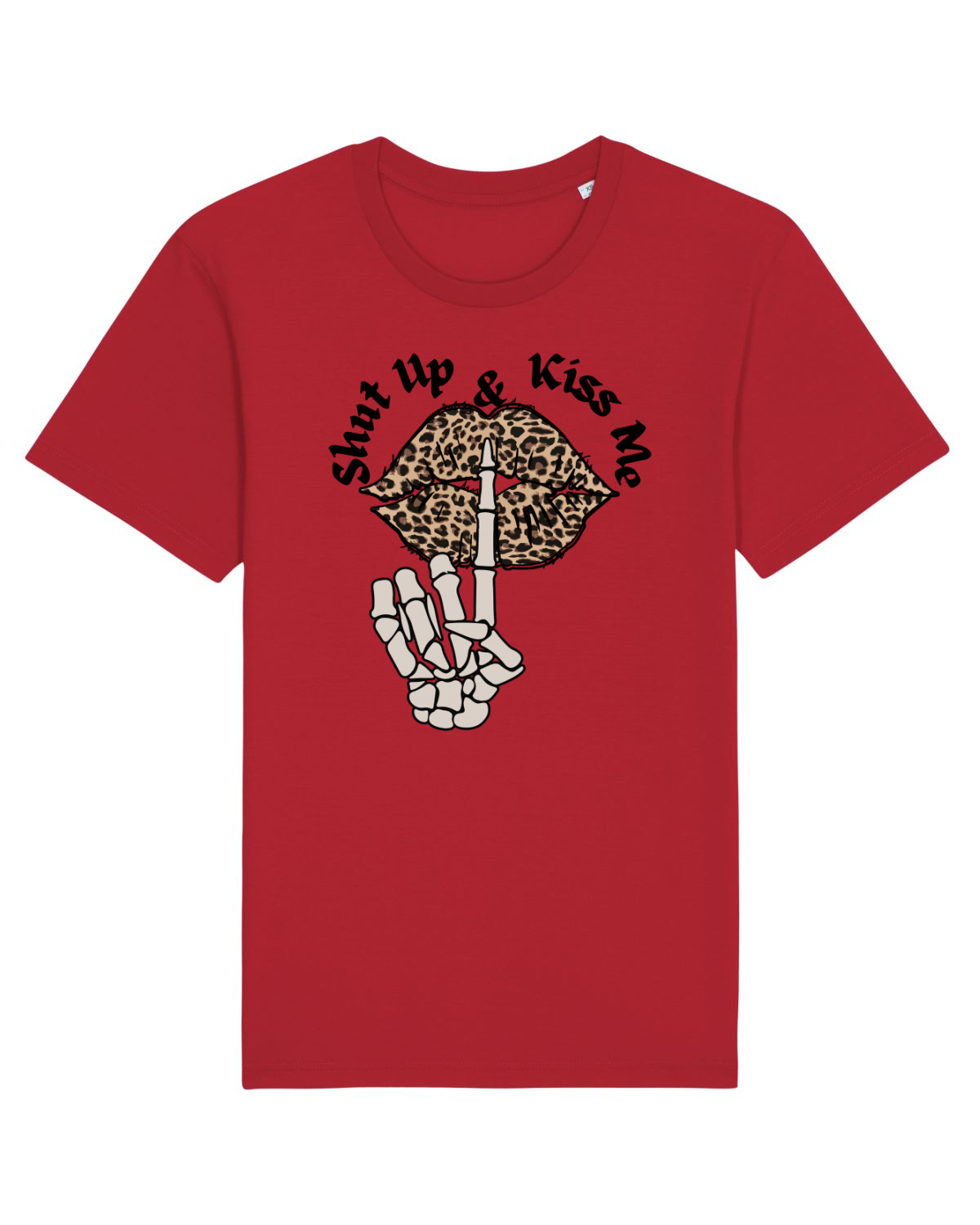 Tricou mânecă scurtă Unisex Rocker Red
