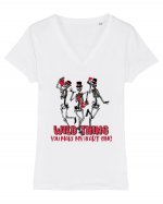 Wild Thing You Make My Heart Sing Tricou mânecă scurtă guler V Damă Evoker