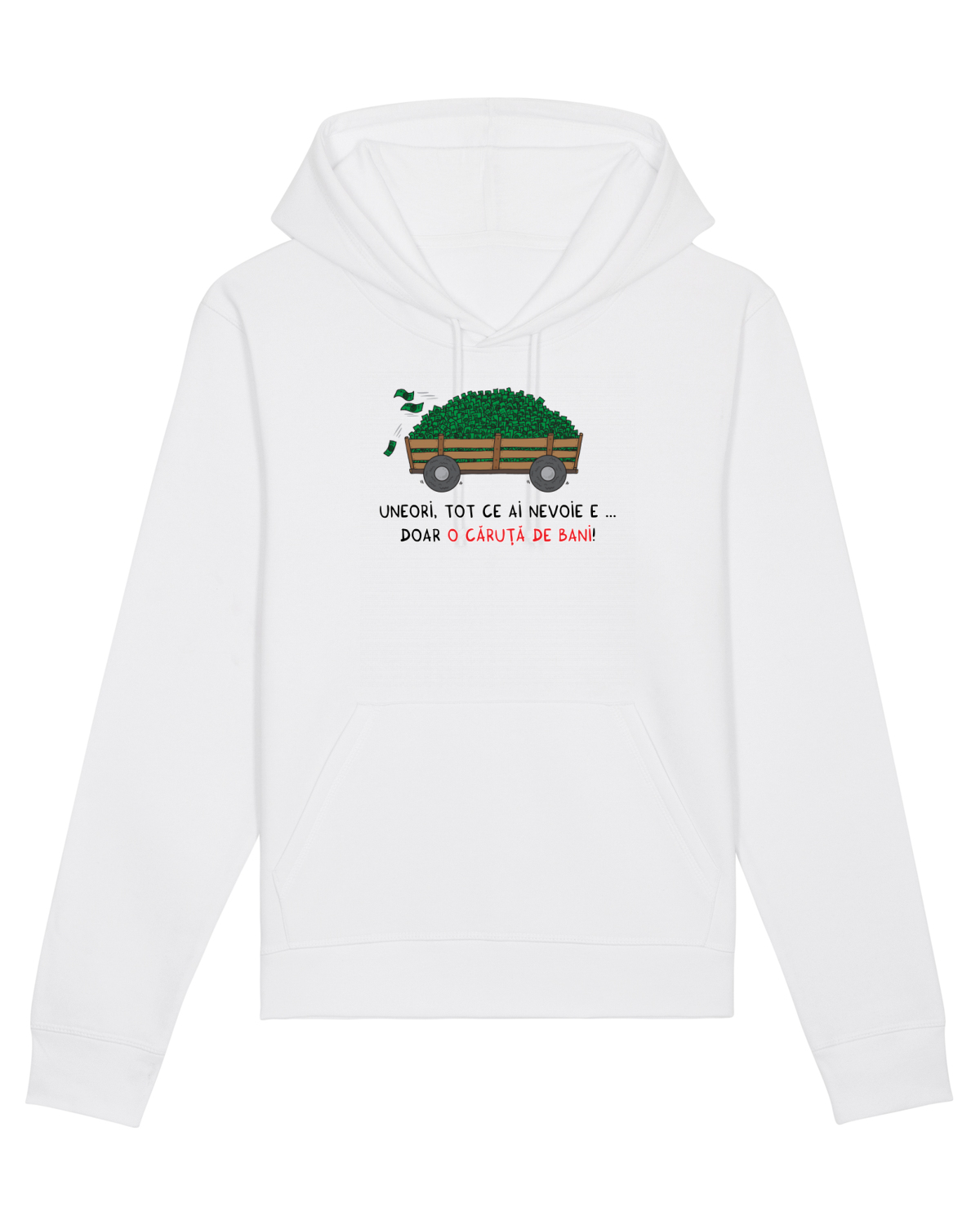 Hanorac Unisex Drummer White