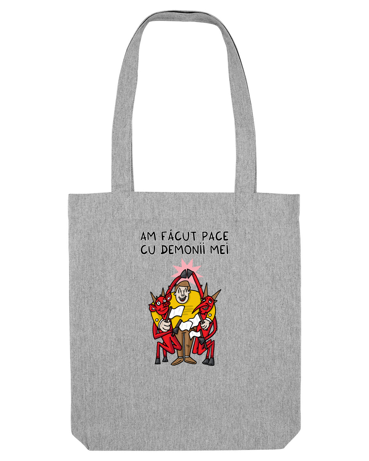 Sacoșă textilă Heather Grey