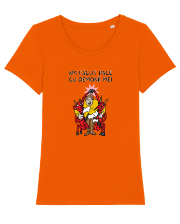 Am făcut pace cu demonii mei Bright Orange