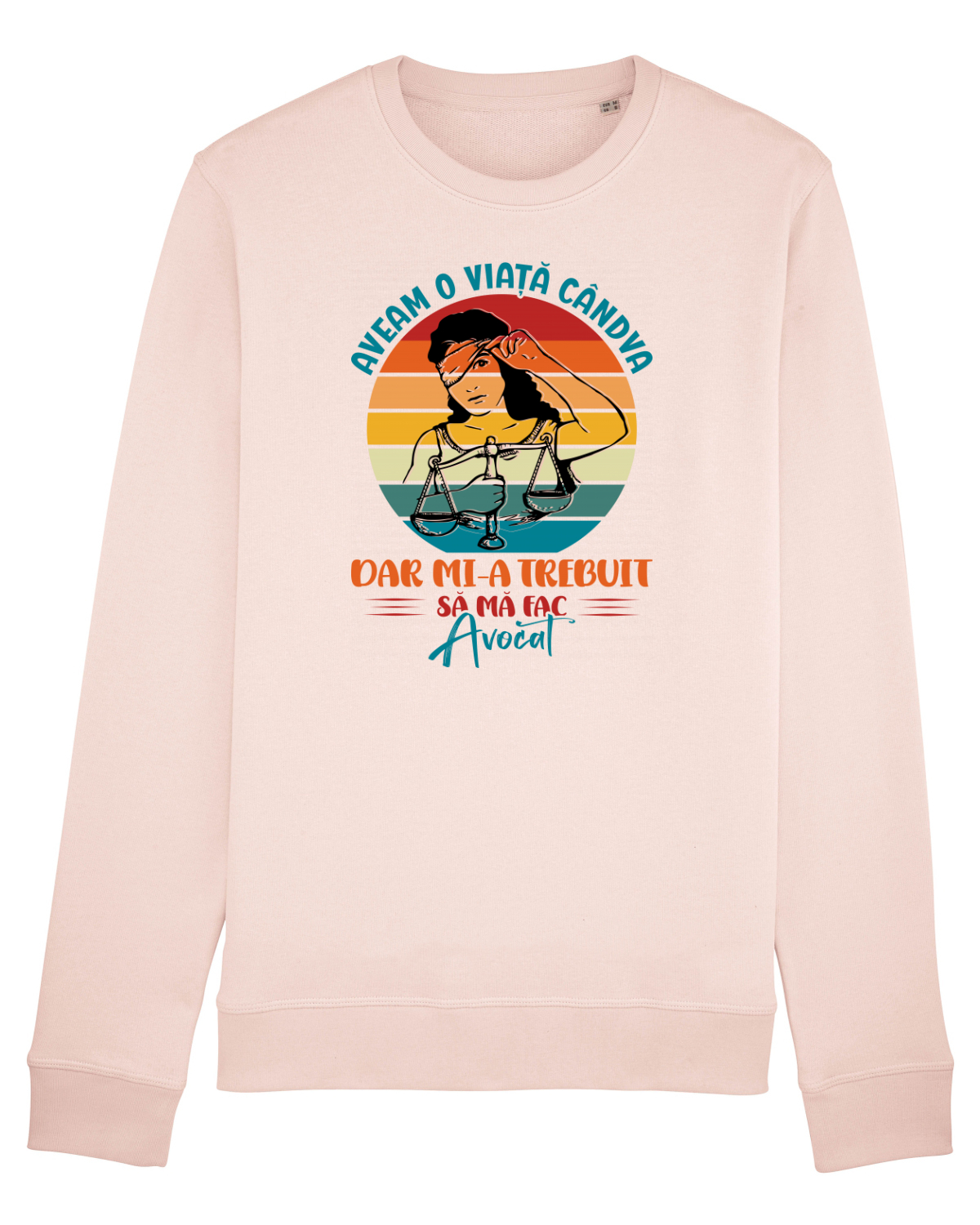 Bluză mânecă lungă Unisex Rise Candy Pink