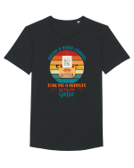 M-am făcut grefier Tricou mânecă scurtă guler larg Bărbat Skater