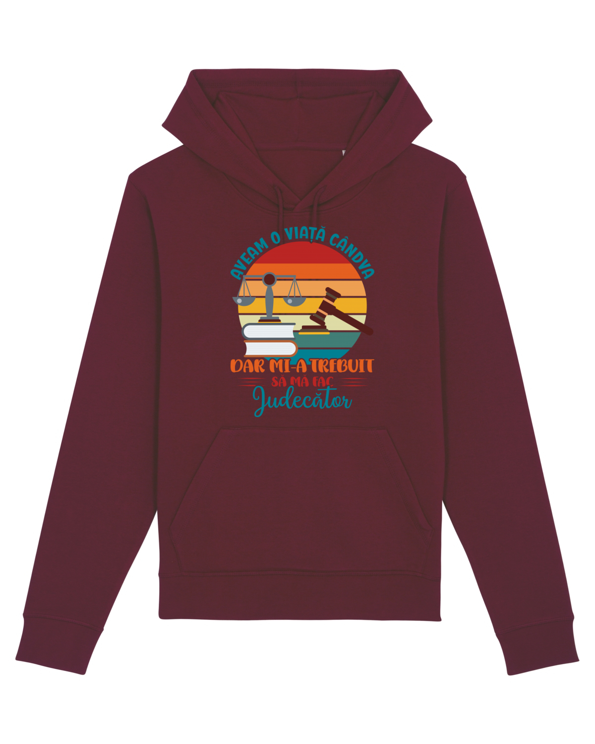 Hanorac Unisex Drummer Burgundy