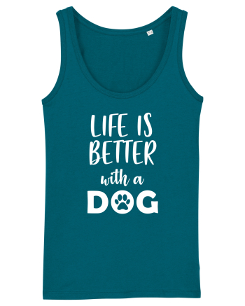 Life is better wit ha dog Ocean Depth