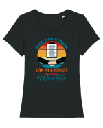 M-am făcut mediator Tricou mânecă scurtă guler larg fitted Damă Expresser