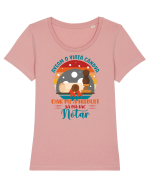 M-am făcut notar Tricou mânecă scurtă guler larg fitted Damă Expresser