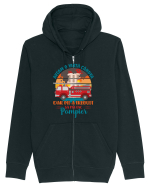 M-am făcut pompier Hanorac cu fermoar Unisex Connector