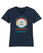 M-am făcut programator - el Tricou mânecă scurtă guler V Bărbat Presenter