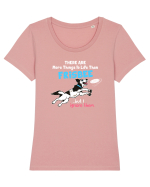 Frisbee Tricou mânecă scurtă guler larg fitted Damă Expresser