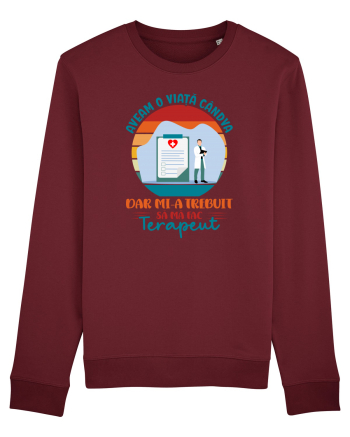 M-am făcut terapeut v2 -el Burgundy