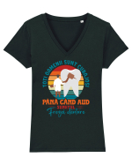 Freza dentara Tricou mânecă scurtă guler V Damă Evoker