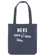 Here fishy fishy fishy Sacoșă textilă
