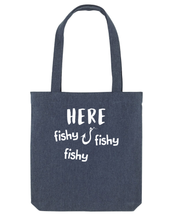 Here fishy fishy fishy Midnight Blue