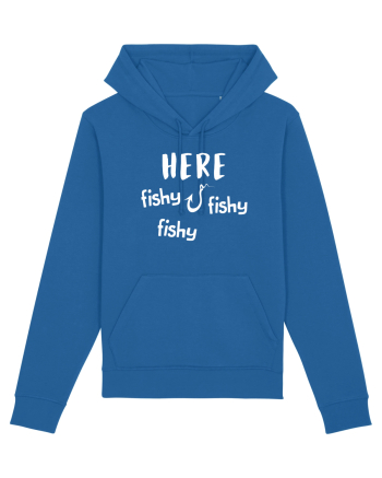 Here fishy fishy fishy Royal Blue