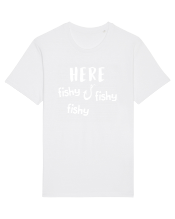 Here fishy fishy fishy White