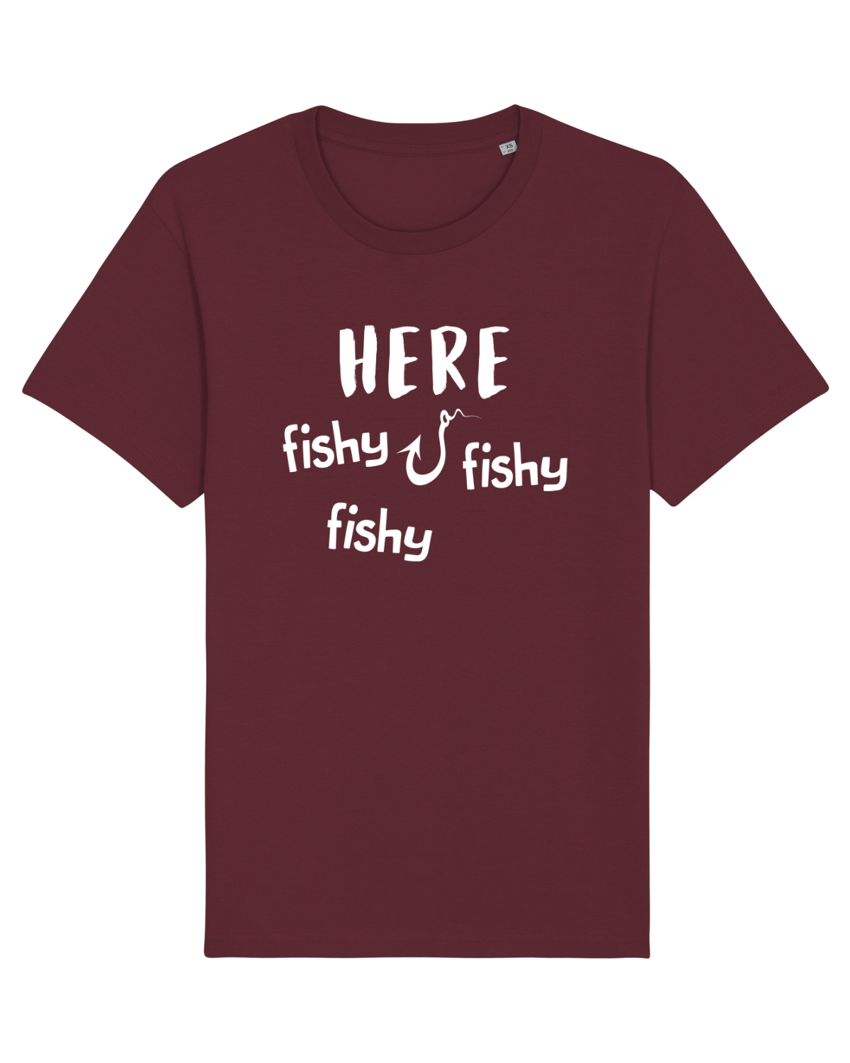 Tricou mânecă scurtă Unisex Rocker Burgundy