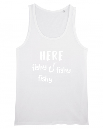 Here fishy fishy fishy White