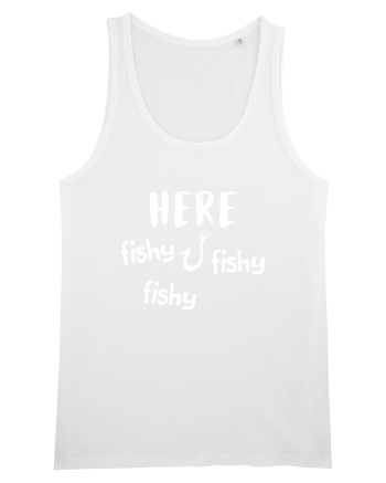 Here fishy fishy fishy White