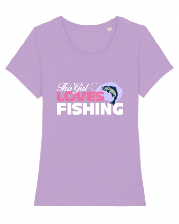 This girl loves fishing Lavender Dawn