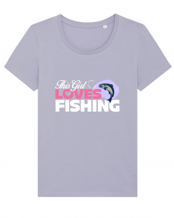 This girl loves fishing Lavender