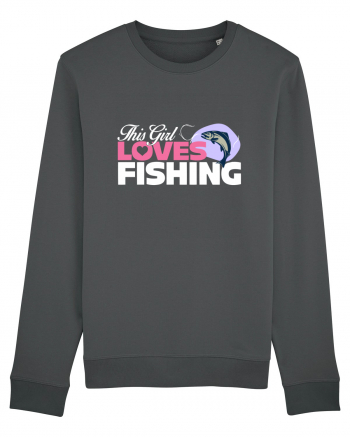 This girl loves fishing Anthracite