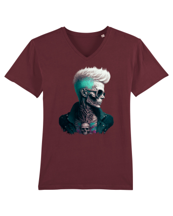 Skeleton King Burgundy